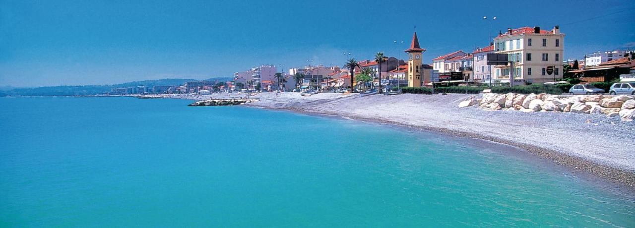 Grand Studio Tres Agreable Avec Bar, Cuisine Et Terrasse Cagnes-sur-Mer Exterior photo